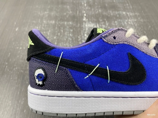 Cheap TB Williamson DZ7292-420 OG Zion Retro Jordan 1 Voodoo Low 0726